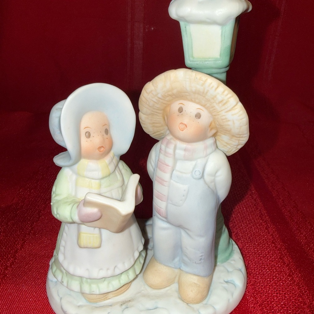 Vtg 1992 Homco Circle of Friends by Masterpiece Joy to the World  Style #3577